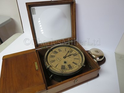 Lot 264 - A RARE AND HIGHLY ORIGINAL FIRST WORLD WAR CONVOY “ZIG-ZAG” CLOCK