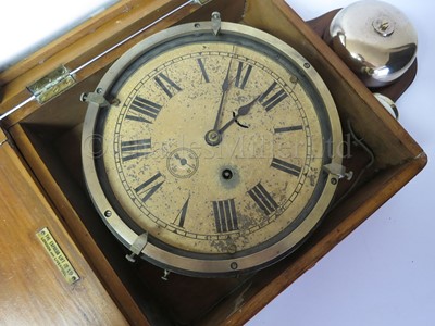 Lot 264 - A RARE AND HIGHLY ORIGINAL FIRST WORLD WAR CONVOY “ZIG-ZAG” CLOCK