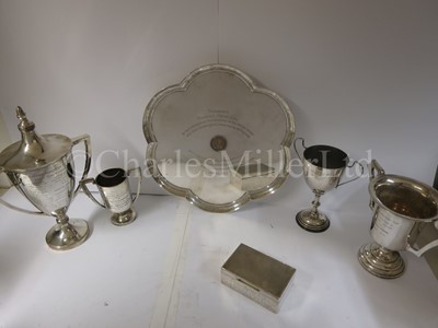 Lot 52 - A COLLECTION OF MARINE SOCIETY PRESENTATION SILVERWARE