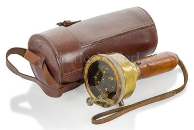 Lot 329 - AN AVIATION COMPASS FROM THE SPOTTER PLANE OF THE BATTLE CRUISER H.M.S. HOOD