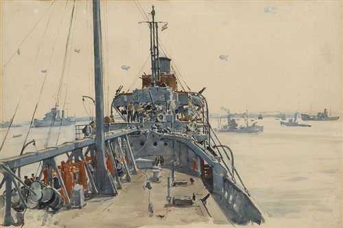 Lot 129 - Charles Ernest CUNDALL, RA, RWS (British,...