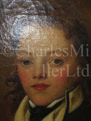 Lot 163 - ENGLISH SCHOOL, EARLY 19TH CENTURY A portrait of a young midshipman