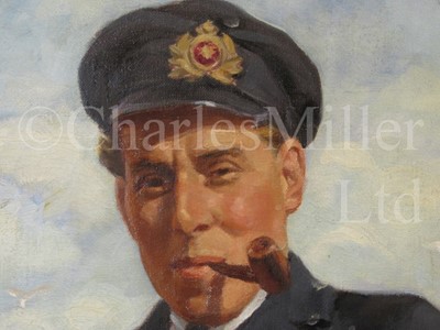 Lot 135 - JAMES MCBEY, (BRITISH, 1883-1959) : A portrait of an engineering officer of the Merchant Navy
