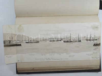 Lot 273 - A LATE 19TH CENTURY MIDSHIPMAN'S LOGBOOKS FROM H.M.S. NILE, ETC.