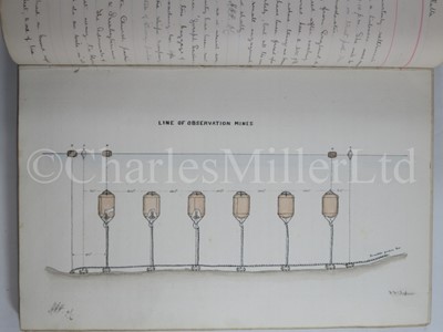 Lot 273 - A LATE 19TH CENTURY MIDSHIPMAN'S LOGBOOKS FROM H.M.S. NILE, ETC.