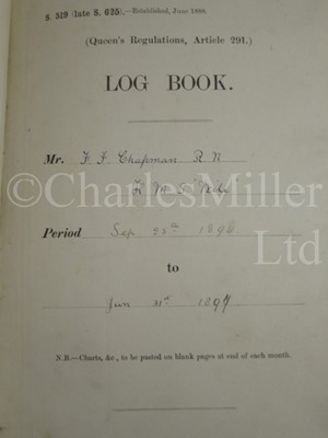 Lot 273 - A LATE 19TH CENTURY MIDSHIPMAN'S LOGBOOKS FROM H.M.S. NILE, ETC.