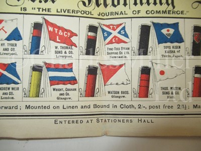 Lot 144 - FLAGS OF THE BRITISH MERCANTILE MARINE