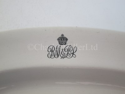 Lot 102 - A Royal Mail Steam Packet Company Elongate plate
