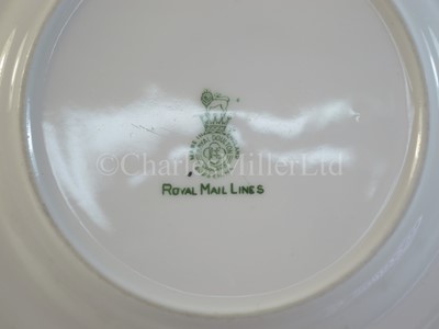 Lot 100 - A Royal Mail Line side plate