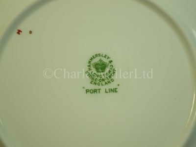 Lot 93 - A Port Line side plate