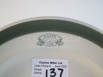 Lot 137 - A Wilson Line small plate