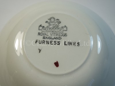 Lot 50 - A Furness Lines coffee cup and saucer