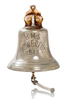 Lot 136 - THE SHIP'S BELL FOR THE AIRCRAFT CARRIER...