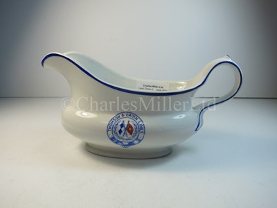 Lot 119 - A Thomson & Cairn sauceboat