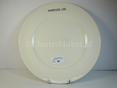 Lot 60 - A Harrison Line plate