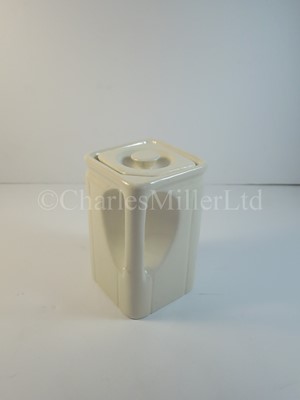 Lot 32 - A Cunard cube hot water jug