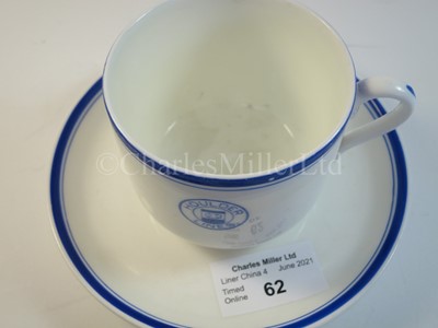 Lot 62 - A Houlder Lines coffee cup and saucer