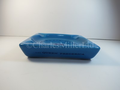 Lot 26 - A Chandris Line blue ash tray
