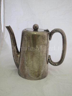 Lot 38 - An Elder Dempster Lines plated coffee pot