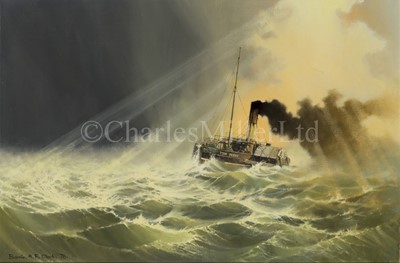 Lot 108 - BARRIE A F CLARK (1943-) THE GREAT YARMOUTH STEAM TUG COMPANY ‘TOM PERRY’