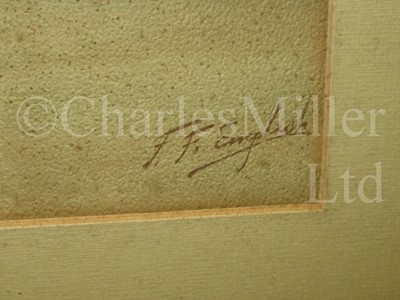 Lot 279 - ENGLISH SCHOOL, 19TH century: H.M. Torpedo boat 57 and a print