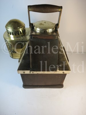 Lot 261 - A DENT PATENT 182 BOAT COMPASS BY WHYTE, THOMSON & CO., GLASGOW, CIRCA 1915