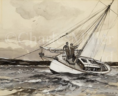 Lot 89 - LESLIE ARTHUR WILCOX (BRITISH, 1904-1982) : A yachting emergency and three others

A yachting emergency