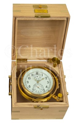 Lot 352 - A RUSSIAN TWO-DAY MARINE CHRONOMETER BY MONET, CIRCA 1965