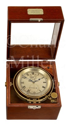 Lot 354 - A TWO-DAY MARINE CHRONOMETER BY THOMAS MERCER, ST ALBANS, 1959