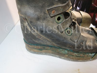 Lot 231 - A GOOD PAIR OF DIVING BOOTS, PROBABLY BY SIEBE GORMAN