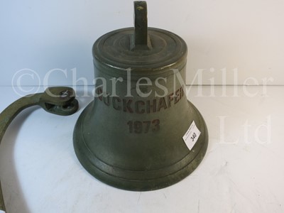 Lot 340 - THE BELL FROM R.M.A.S 'COCKCHAFER', 1973