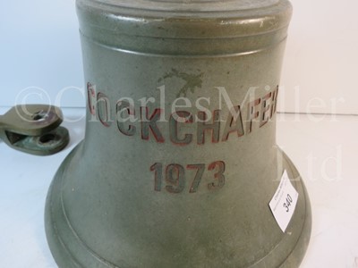 Lot 340 - THE BELL FROM R.M.A.S 'COCKCHAFER', 1973
