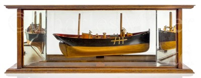Lot 126 - A MIRROR BACK BUILDER’S STYLE MODEL FOR THE KETCH UNITY