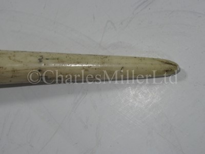 Lot 45 - Ø A FINE 19TH CENTURY NARWHAL TUSK