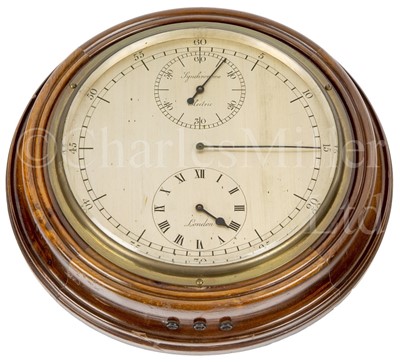 Lot 355 - A FINE ELECTRIC SLAVE CLOCK BY SYNCHRONOME, LONDON, CIRCA 1920