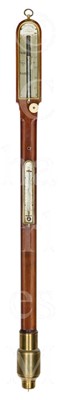 Lot 375 - Ø A FINE MARINE BAROMETER BY WATKINS & HILL, LONDON, CIRCA 1830