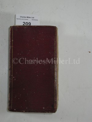 Lot 209 - CAPTAIN HARDY'S BOOK OF COMMON PRAYER