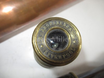 Lot 371 - A 1½IN. OFFICER OF THE WATCH PATTERN SINGLE DRAWER TELESCOPE BY ROSS, LONDON, CIRCA 1920 and other items