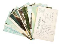 Lot 189 - AN ARCHIVE OF TITANIC-RELATED POST-CARDS FROM...