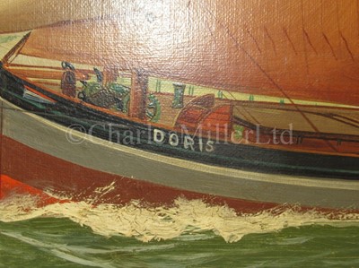 Lot 4 - JOHN HENRY MOHRMANN (BELGIAN, 1857–1916) - The barge 'Doris'
