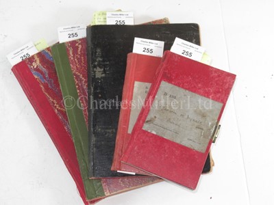 Lot 255 - FIVE AUTOGRAPH DIARIES ON ACTIVE SERVICE ON H.M.S. KINFAUNS CASTLE, 1914-15, AND H.M.S. WHITBY ABBEY, 1918