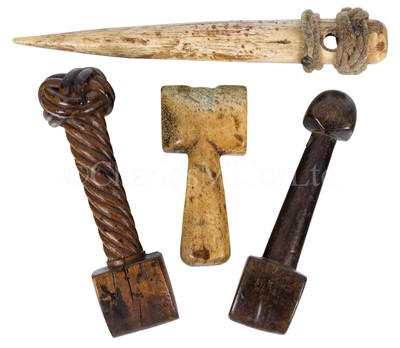 Lot 29 - A COLLECTION OF SAILORS' TOOLS, 19TH CENTURY