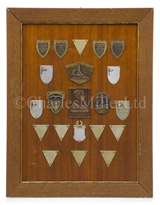 Lot 69 - A COLLECTION OF GERMAN INTER-WAR YACHTING PRIZE PLAQUES