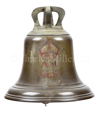 Lot 274 - AN AIR MINISTRY SCRAMBLE BELL, 1938