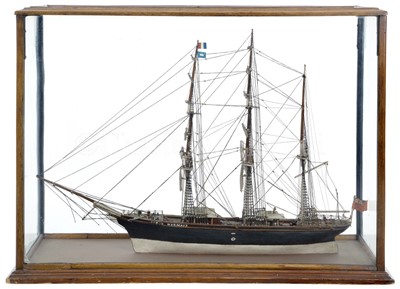 Lot 9 - A SAILOR'S MODEL FOR THE SHIP MERMAID, CIRCA 1880