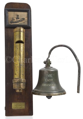 Lot 110 - THE BELL FROM THE DOVER HARBOUR BOARD STEAM TUG AND DUNKIRK 'LITTLE SHIP' LADY BRASSEY, 1913
