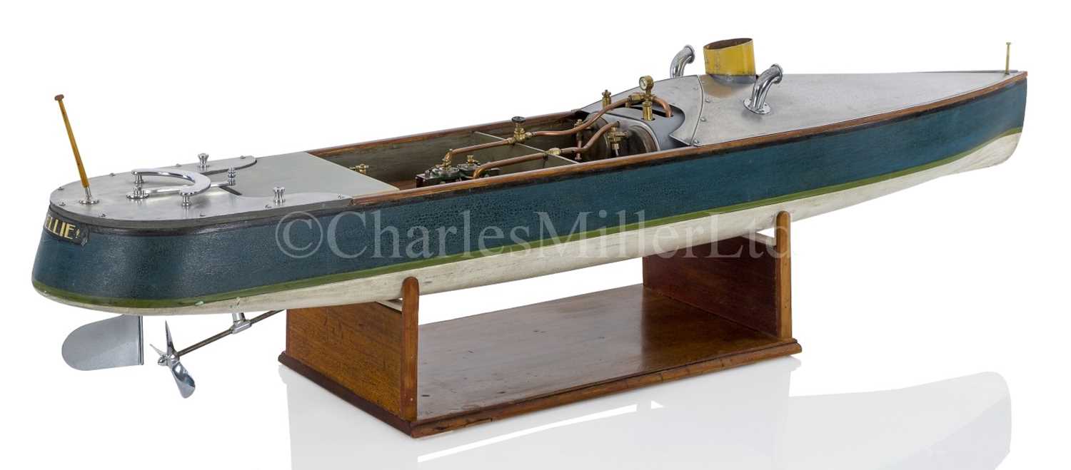 Lot 133 - A LIVE STEAM TEST MODEL ATTRIBUTED TO BASSETT-LOWKE, CIRCA 1925