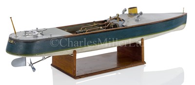 Lot 133 - A LIVE STEAM TEST MODEL ATTRIBUTED TO BASSETT-LOWKE, CIRCA 1925