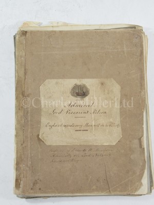 Lot 207 - AN EARLY 19TH CENTURY 'NELSONIANA' ALBUM