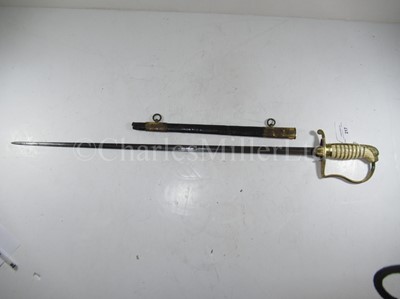 Lot 217 - AN 1805 PATTERN NAVAL DRESS SWORD